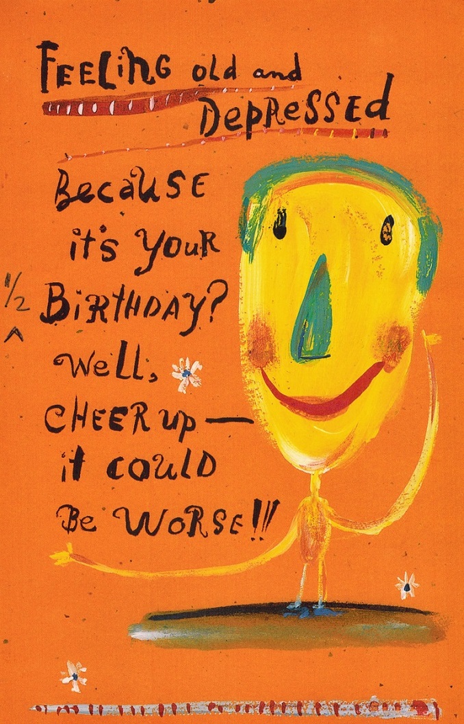 Half birthday card