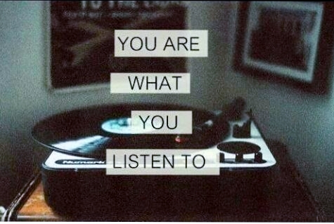 You are what you listen to meme